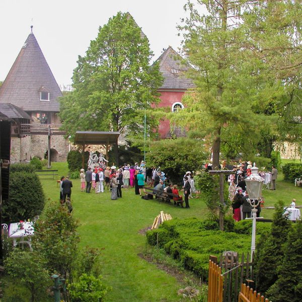 Hochzeit im Garten